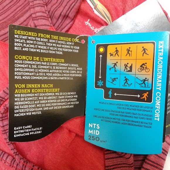 SmartWool Base Layer Merino Wool Sweater Pullover - Picture 5 of 7